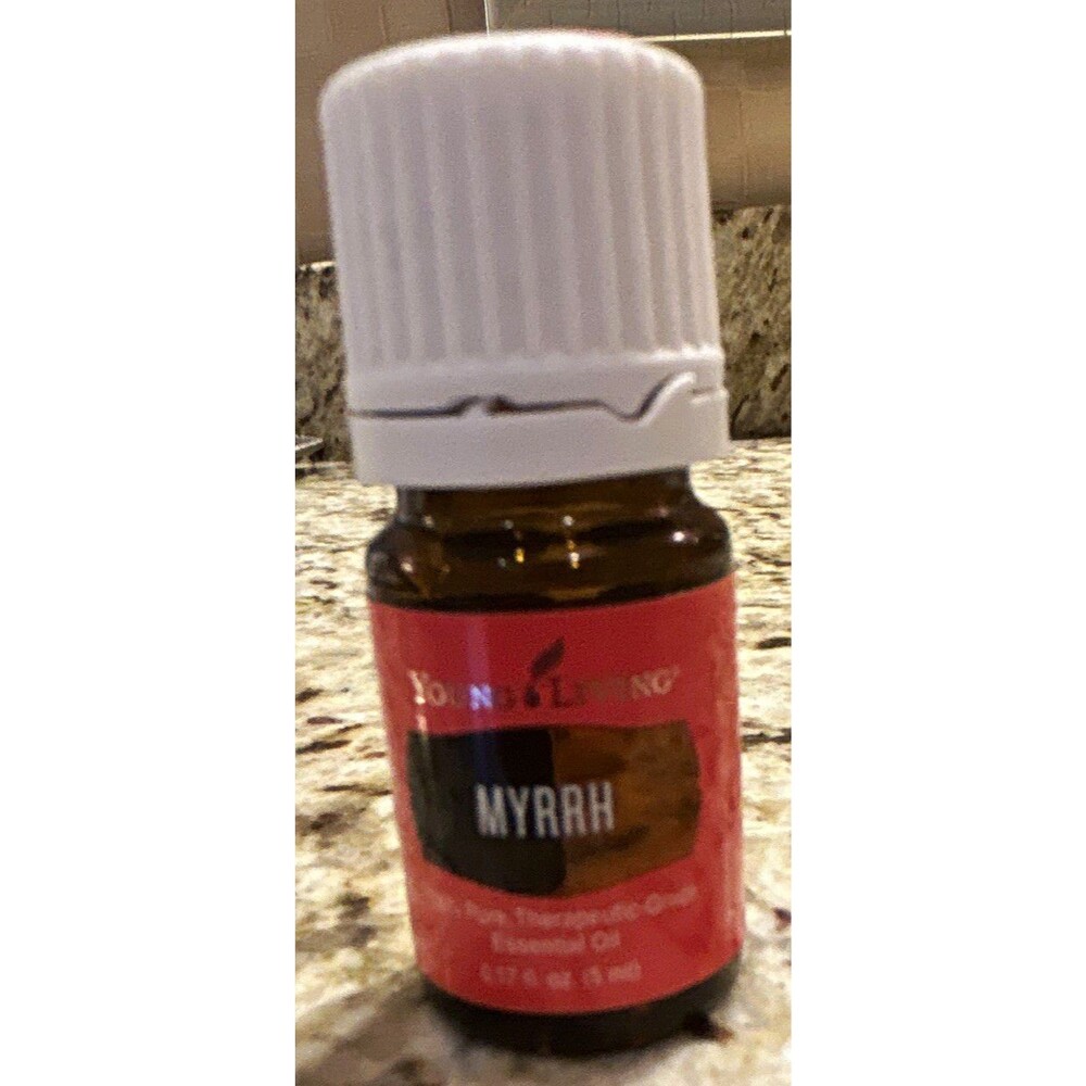 Young Living Myrrh Essential Oil 5ml Amber Glass Bottle Aromatherapy